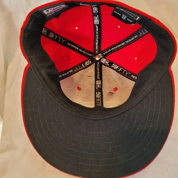 Cincinnati Reds major league baseball cap size 7 - Picture 6 of 7